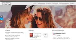Desktop Screenshot of deaktive.dk
